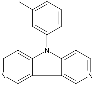5-(间甲苯基)-5H-吡咯并[3,2-c:4,5-c']二吡啶
