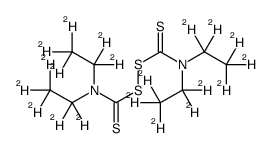 bis(1,1,2,2,2-pentadeuterioethyl)carbamothioylsulfanyl N,N-bis(1,1,2,2,2-pentadeuterioethyl)carbamodithioate