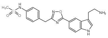 2-[5-[3-（4-甲磺酰基）苄基-1,2,4-恶二唑-5-基]-1H-吲哚-3-基]乙胺