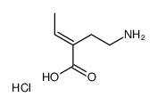 (E)-2-(2-aminoethyl)but-2-enoic acid,hydrochloride