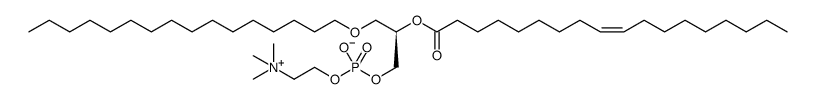 1-O-hexadecyl-2-oleoyl-sn-glycero-3-phosphocholine