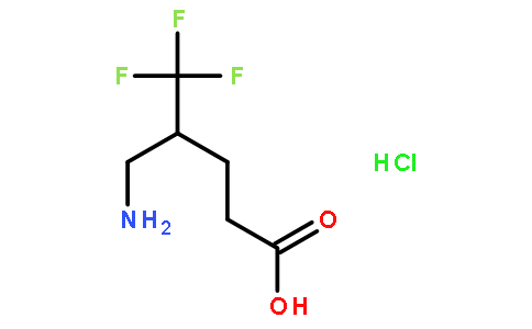 4-(aminomethyl)-5,5,5-trifluoropentanoic acid