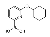 (6-cyclohexyloxypyridin-2-yl)boronic acid