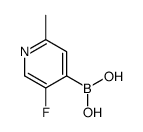 5-Fluoro-2-methylpyridin-4-yl Boronic Acid