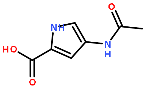 4-Acetylamino-1H-pyrrole-2-carboxylic acid