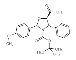 (4S,5R)-3-叔丁氧基-2-(4-甲氧基苯基)-4-苯基-5-恶唑烷羧酸