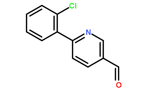 6-(2-氯苯基)-3-吡啶羧醛