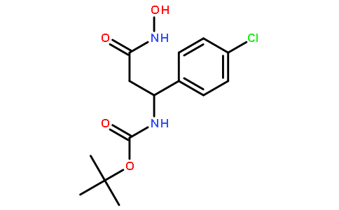 3-(Boc-氨基)-3-(4-氯苯基)-n-羟基丙酰胺