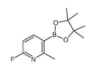 6-氟-2-甲基-3-(4,4,5,5-四甲基-1,3,2-二噁硼烷-2-基)吡啶
