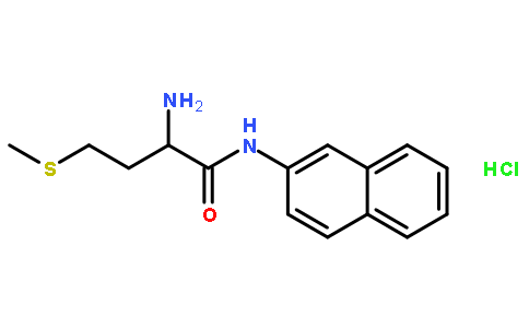 N-甲醛基-DL-蛋氨酸-B-萘 盐酸盐