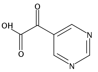 2-oxo-2-(pyrimidin-5-yl)acetic acid