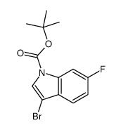 1-Boc-3-溴-6-氟吲哚