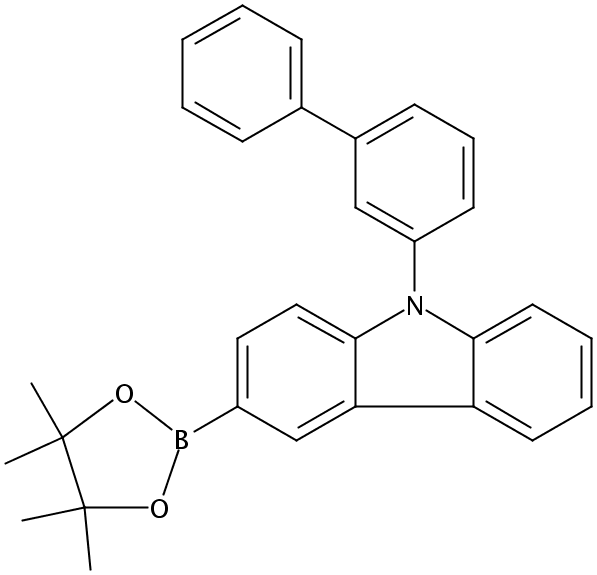 9-(联苯-3-基)-3-(4,4,5,5-四甲基-1,3,2-二噁硼烷-2-基)-9h-咔唑