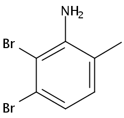 2,3-二溴-6-甲基苯胺