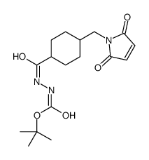 tert-butyl N-[[4-[(2,5-dioxopyrrol-1-yl)methyl]cyclohexanecarbonyl]amino]carbamate