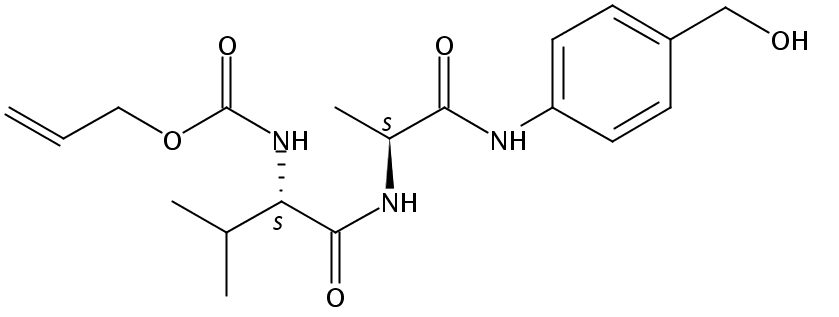Alloc-Val-Ala-PAB-OH