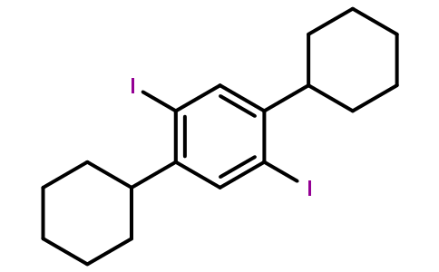 1,4-二环己基-2,5-二碘苯