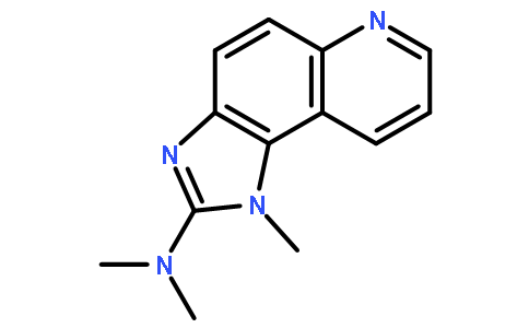 1-甲基-2-二甲氨基-咪唑并[4,5-F]喹啉