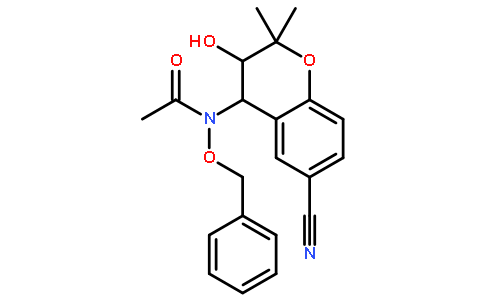 N-(苄氧基)-n-((3s,4r)-6-氰基-3-羟基-2,2-二甲基苯并二氢吡喃-4-基)乙酰胺