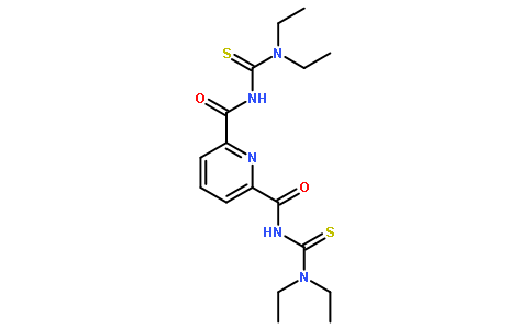 2,6-dipicolinoylbis(N,N-diethylthiourea)
