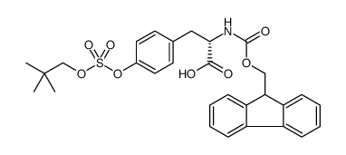 L-Tyrosine, O-[(2,2-dimethylpropoxy)sulfonyl]-N-[(9H-fluoren-9-ylmethoxy)carbonyl]