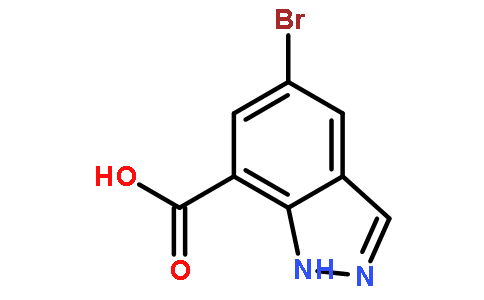 5-溴-1H-吲唑-7-羧酸