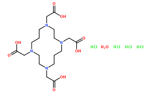 1,4,8,11-四氮杂环十四烷-1,4,8,11-四乙酸四盐酸盐水合物