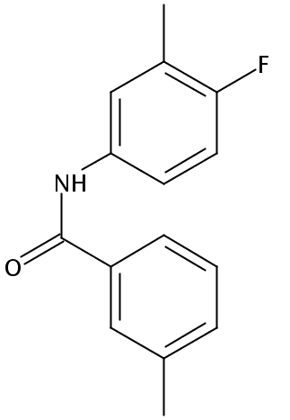 N-(4-氟-3-甲基苯基)-3-甲基苯甲酰胺