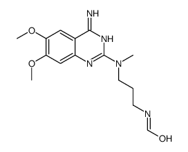 N-[3-[(4-amino-6,7-dimethoxyquinazolin-2-yl)-methylamino]propyl]formamide