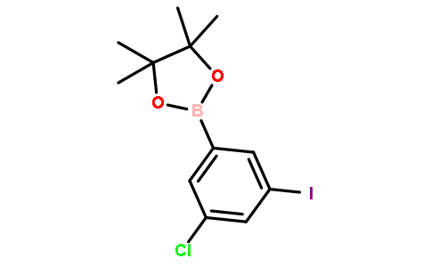 2-(3-氯-5-碘苯基)-4,4,5,5-四甲基-1,3,2-二噁硼烷