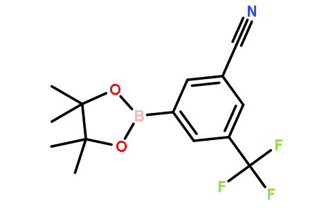 3-三氟甲基-5-(4,4,5,5-四甲基-1,3,2-二噁硼烷-2-基)苯甲腈