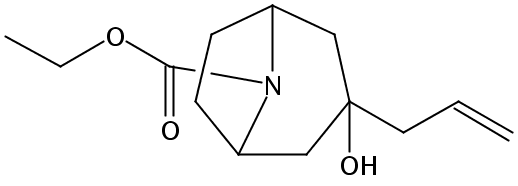 • 8-Azabicyclo[3.2.1]octane-8-carboxylic acid, 3-hydroxy-3-(2-propen-1-yl)-, ethyl ester