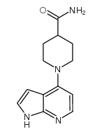 1-(1H-吡咯并[2,3-b]4-吡啶)-4-哌啶羧胺