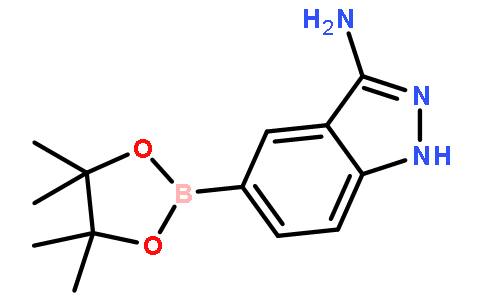 5-(4,4,5,5-四甲基-1,3,2-二噁硼烷-2-基)-1H-吲唑-3-胺