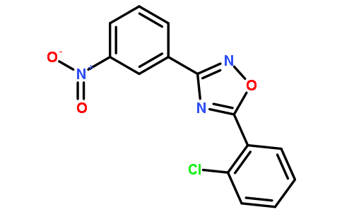 5-(2-氯苯基)-3-(3-硝基苯基)-1,2,4-噁二唑