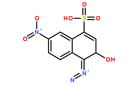 6-硝基-1-重氮-2-萘酚-4-磺酸