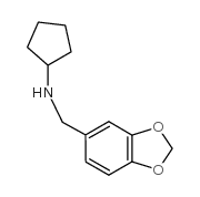 N-(1,3-benzodioxol-5-ylmethyl)cyclopentanamine