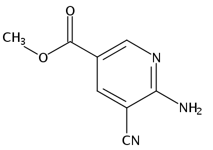 methyl 6-amino-5-cyanonicotinate