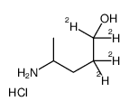 4-amino-1,1,2,2-tetradeuteriopentan-1-ol,hydrochloride