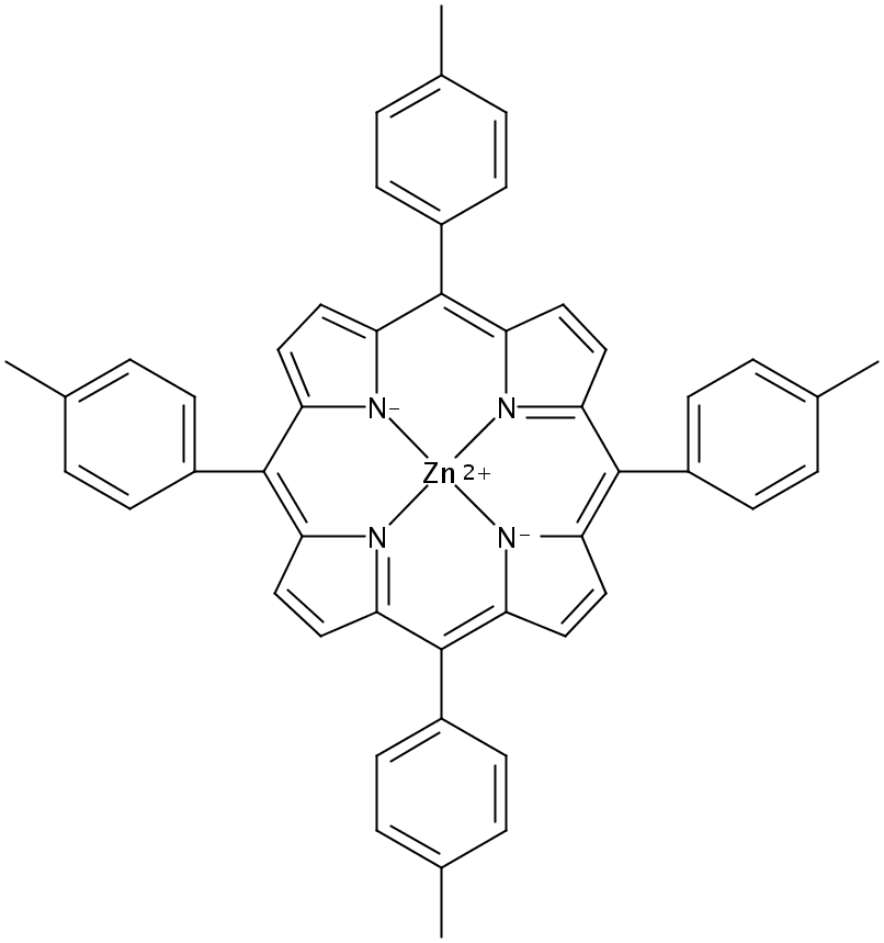 5,10,15,20-四(4-甲基苯基)-21H,23H-卟吩锌