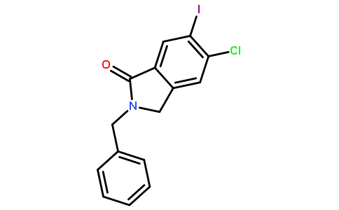 2-苄基-5-氯-6-碘异吲哚啉-1-酮