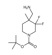 tert-butyl 4-(aminomethyl)-3,3-difluoro-4-methylpiperidine-1-carboxylate