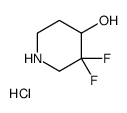 3,3-difluoropiperidin-4-ol hydrochloride