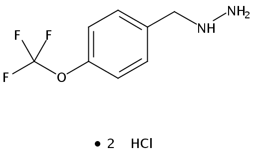 (4-(Trifluoromethoxy)benzyl)hydrazine dihydrochloride