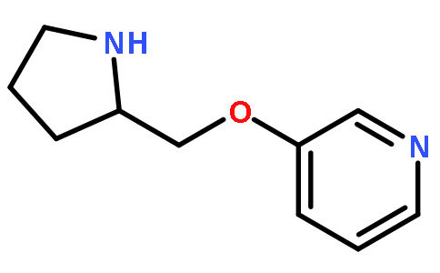3-[(2R)-2-吡咯烷基甲氧基]吡啶