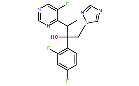 （R*,S*）-α-(2,4-二氟苯基)-5-氟-β-甲基-α-(1H-1,2,4-三唑-1-甲基)-4-嘧啶乙醇