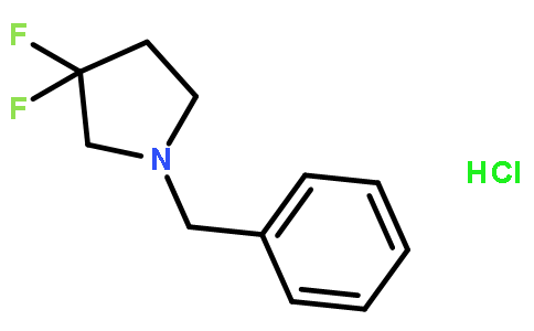 1-苄基-3,3-二氟吡咯烷盐酸盐