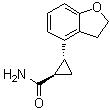 (1R,2R)-2-(2,3-二氢-4-苯并呋喃基)环丙烷甲酰胺