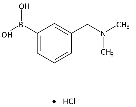 {3-[(dimethylamino)methyl]phenyl}boronic acid hydrochloride