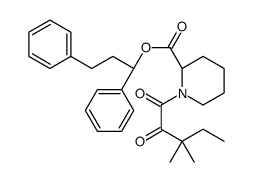 (2S)-1,3-二苯基丙基1-(3,3-二甲基-2-氧代戊?；?哌啶-2-羧酸
